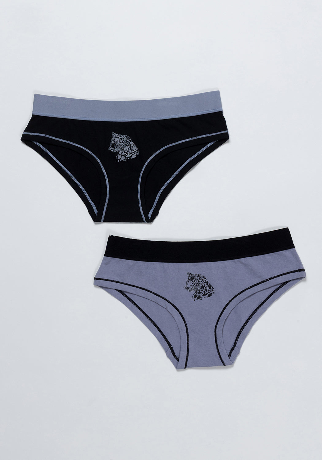 BIPACK PANTALETA DE ALGODÓN AZUL DE TEENS MUJER
