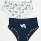 BIPACK BIKINI DE ALGODÓN AZUL DE KIDS MUJER