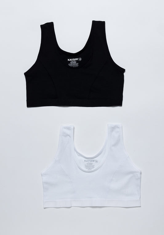 BIPACK PETO DE ALGODÓN BLANCO TEENS MUJER
