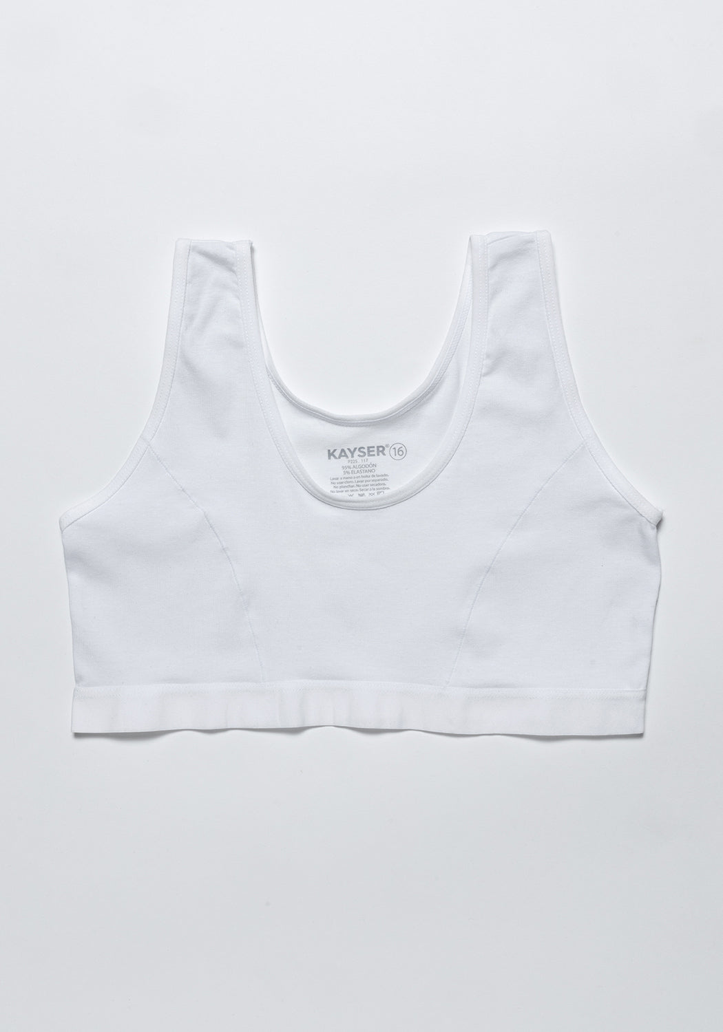 BIPACK PETO DE ALGODÓN BLANCO TEENS MUJER