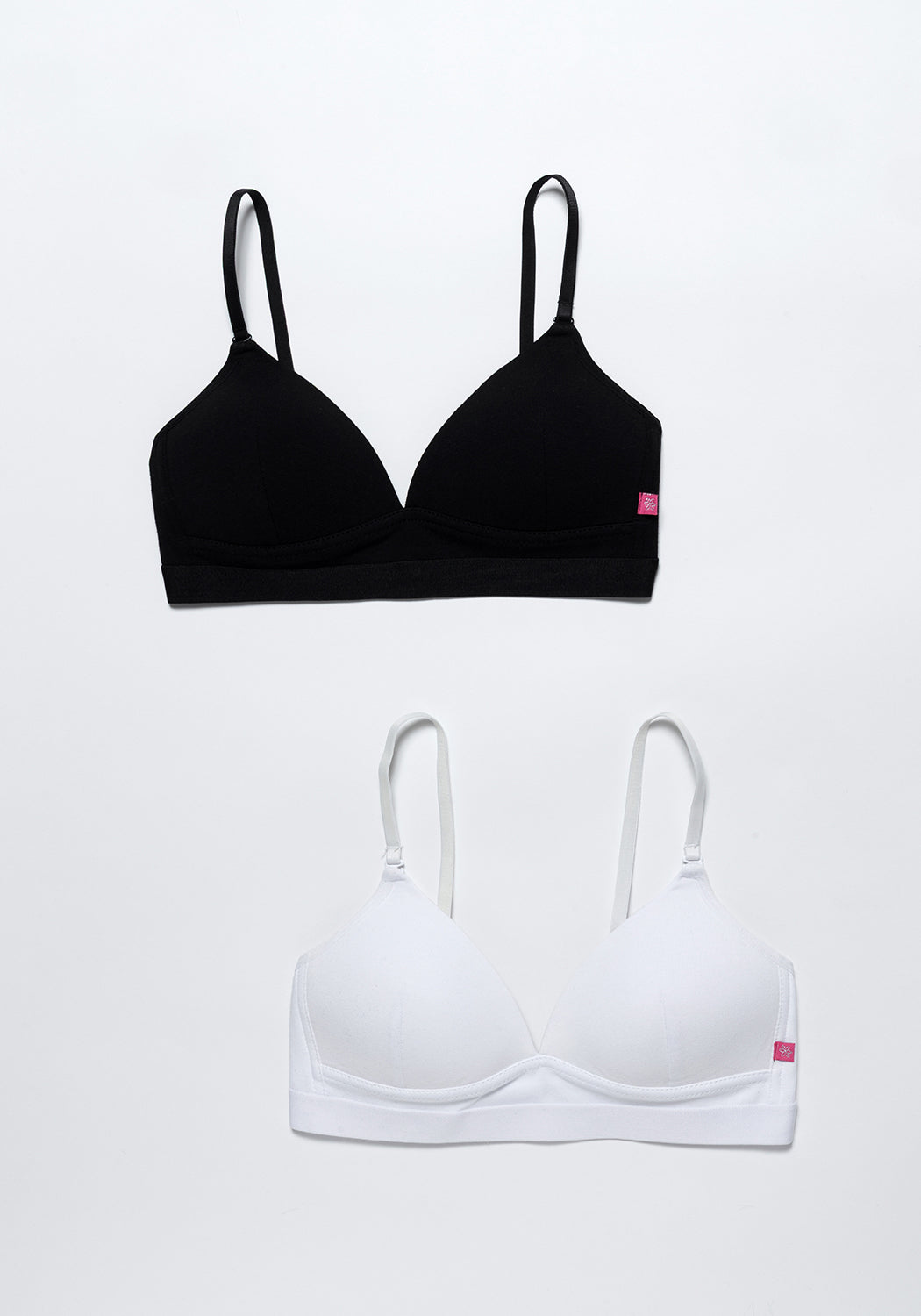 BIPACK PETO DE ALGODÓN BLANCO DE TEENS MUJER