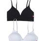 BIPACK PETO ALGODON BLANCO TEENS MUJER
