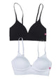 BIPACK PETO ALGODON BLANCO TEENS MUJER