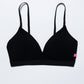 BIPACK  KAYSER PETO DE ALGODÓN NEGRO DE TEENS MUJER