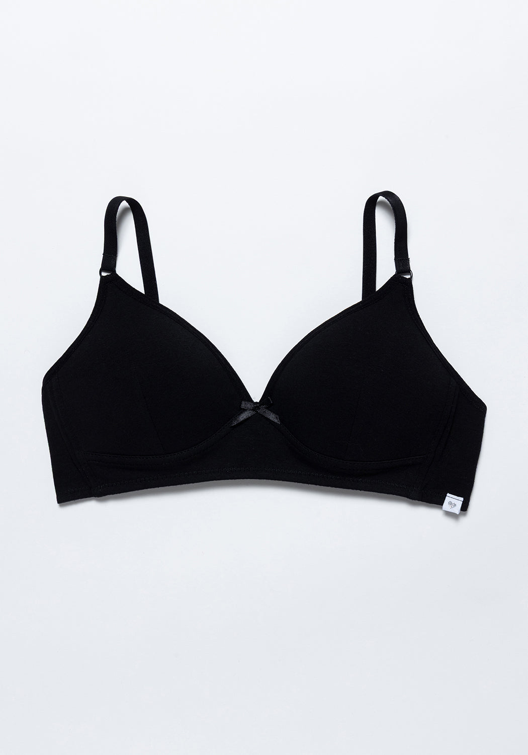 BIPACK PETO DE ALGODÓN NEGRO DE TEENS MUJER