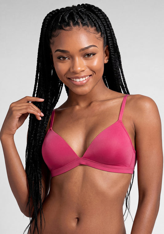 BIPACK SOSTÉN DE MICROFIBRA FUCSIA DE MUJER