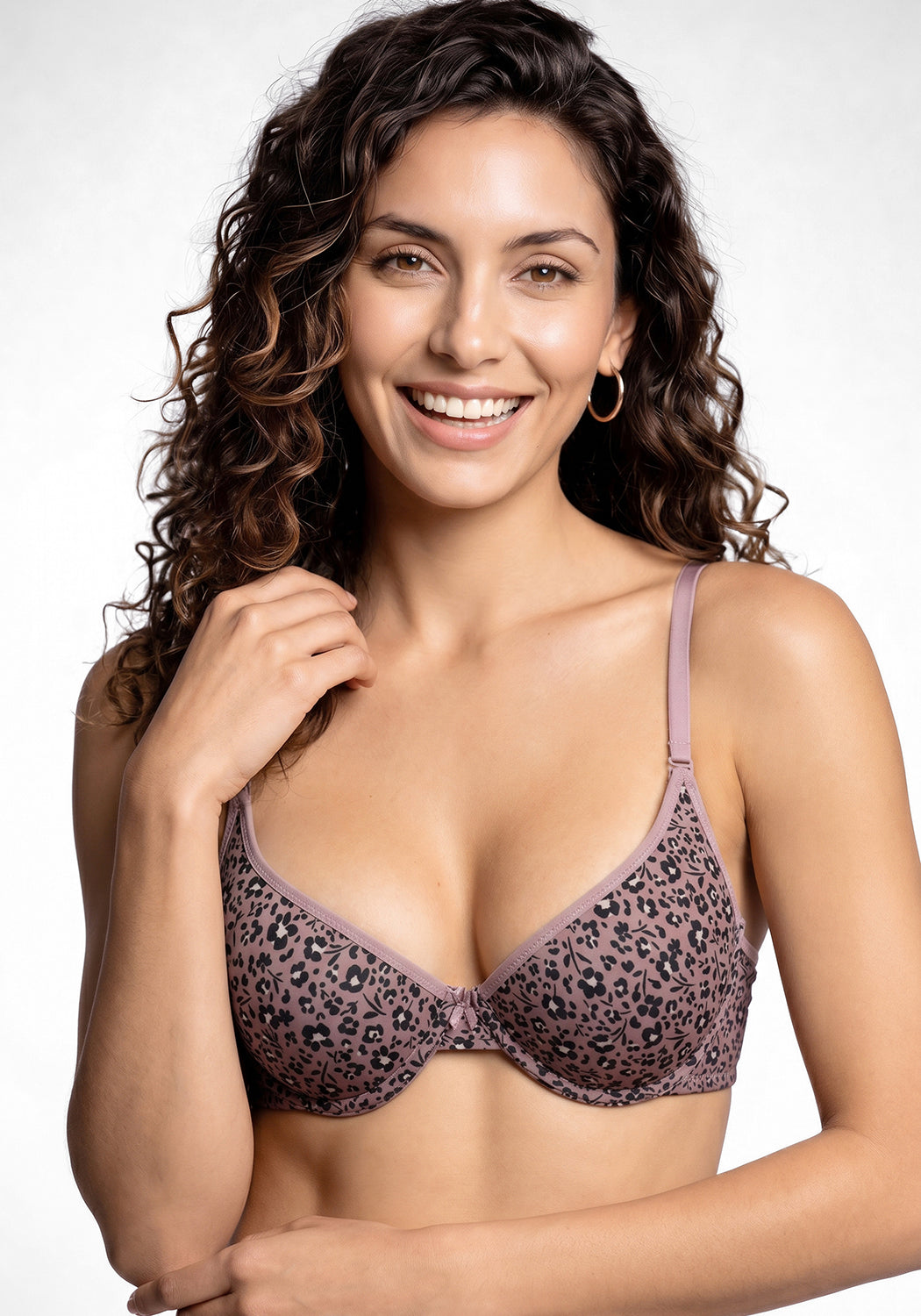 BIPACK SOSTÉN DE MICROFIBRA MORADO MUJER