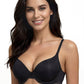 BIPACK SOSTEN MICROFIBRA PUSH UP NEGRO MUJER