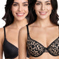 BIPACK SOSTÉN DE MICROFIBRA NEGRO DE MUJER