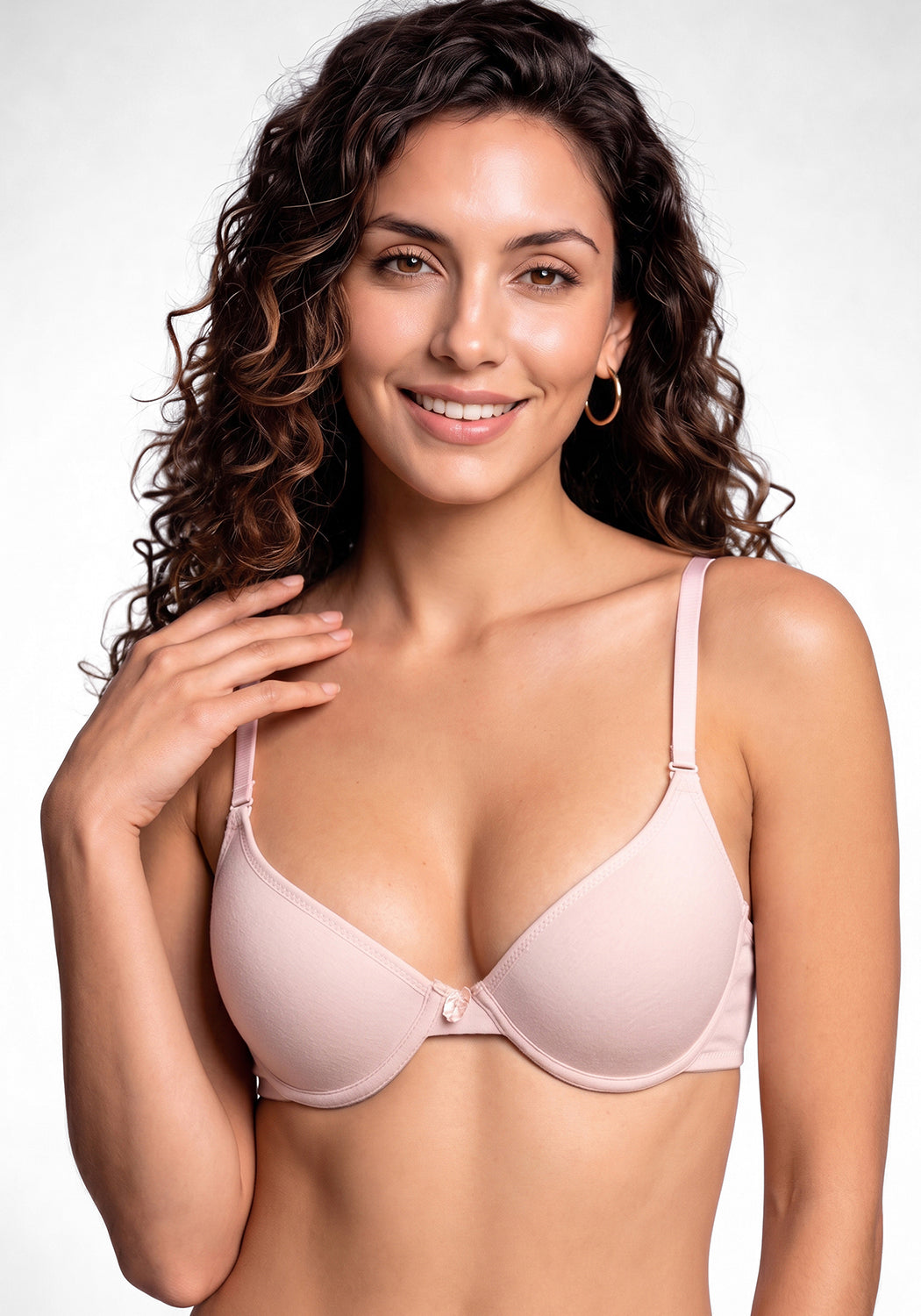 BIPACK SOSTÉN DE ALGODÓN AZUL DE MUJER