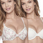 BIPACK SOSTEN ALGODÓN PUSH UP MARFIL MUJER
