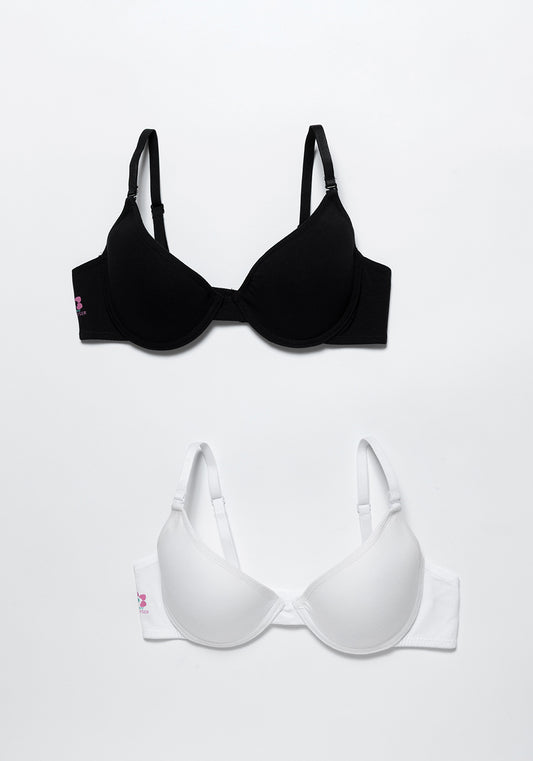 BIPACK SOSTÉN SOFT DE ALGODÓN BLANCO DE TEENS MUJER