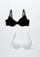 BIPACK SOSTÉN SOFT DE ALGODÓN BLANCO DE TEENS MUJER