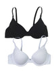 BIPACK SOSTEN ALGODÓN SOFT BLANCO TEENS MUJER