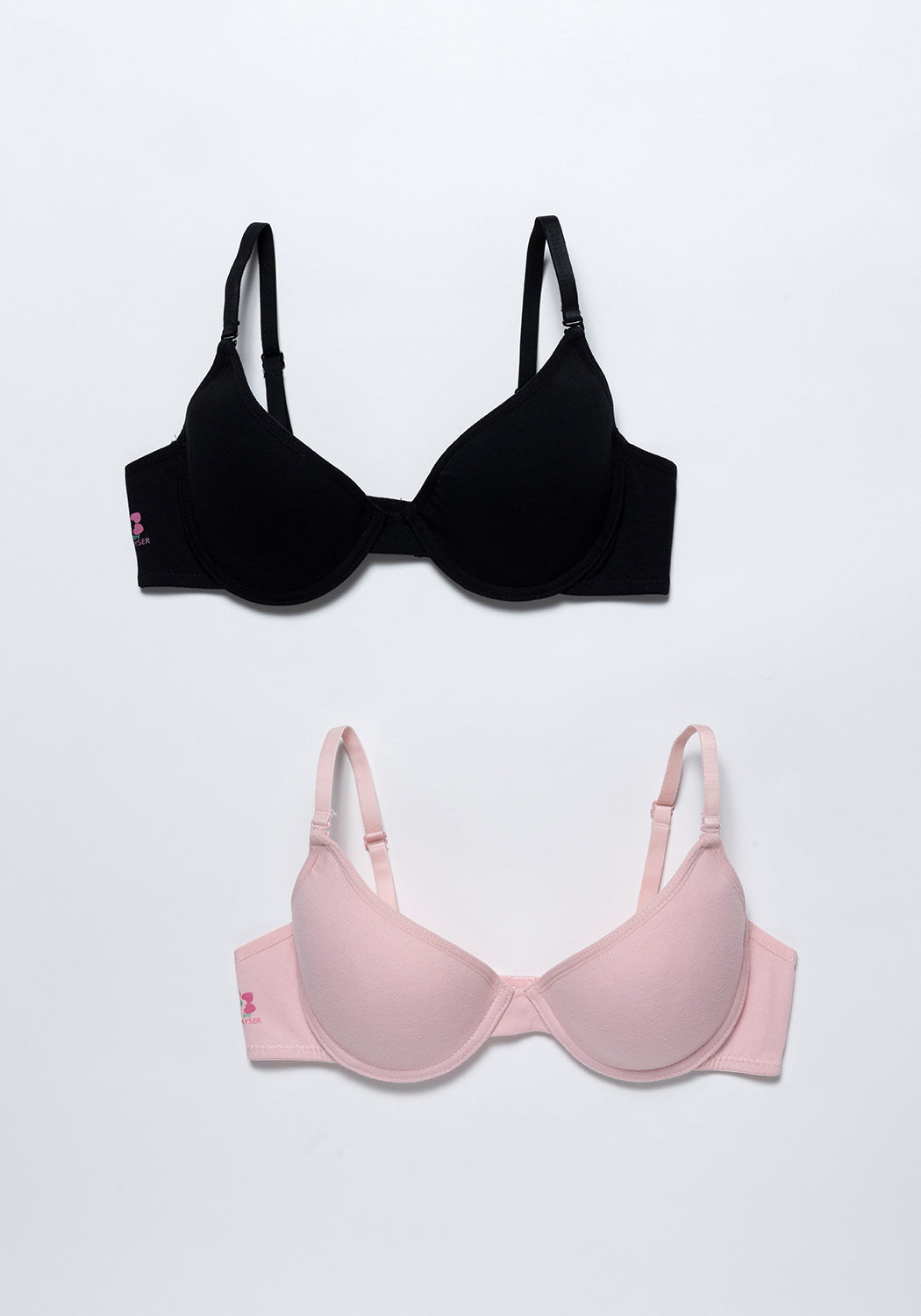 BIPACK SOSTÉN SOFT DE ALGODÓN NEGRO DE TEENS MUJER