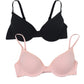 BIPACK SOSTEN ALGODÓN SOFT NEGRO TEENS MUJER