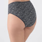 TRIPACK CALZON TIRO ALTO ALGODÓN GRIS MUJER