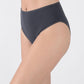 TRIPACK CALZON TIRO ALTO ALGODÓN GRIS MUJER
