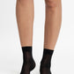 TRIPACK DE CALCETIN LISO MINI MEDIA NEGRO DE MUJER