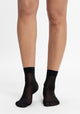 TRIPACK DE CALCETIN LISO MINI MEDIA NEGRO DE MUJER