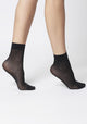 TRIPACK CALCETIN MINI MEDIA NEGRO MUJER