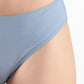 TRIPACK CALZON TIRO MEDIO ALGODÓN AZUL MUJER