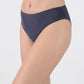 TRIPACK CALZON TIRO MEDIO ALGODÓN AZUL MUJER