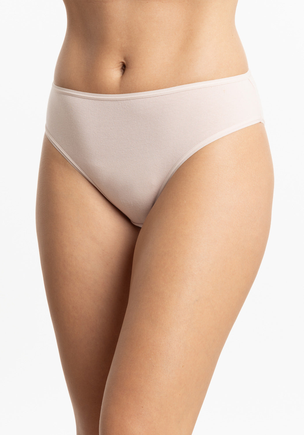 TRIPACK CALZÓN TIRO MEDIO DE ALGODÓN HI LEGGS AZUL DE MUJER
