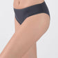 TRIPACK CALZON TIRO MEDIO ALGODÓN GRIS MUJER