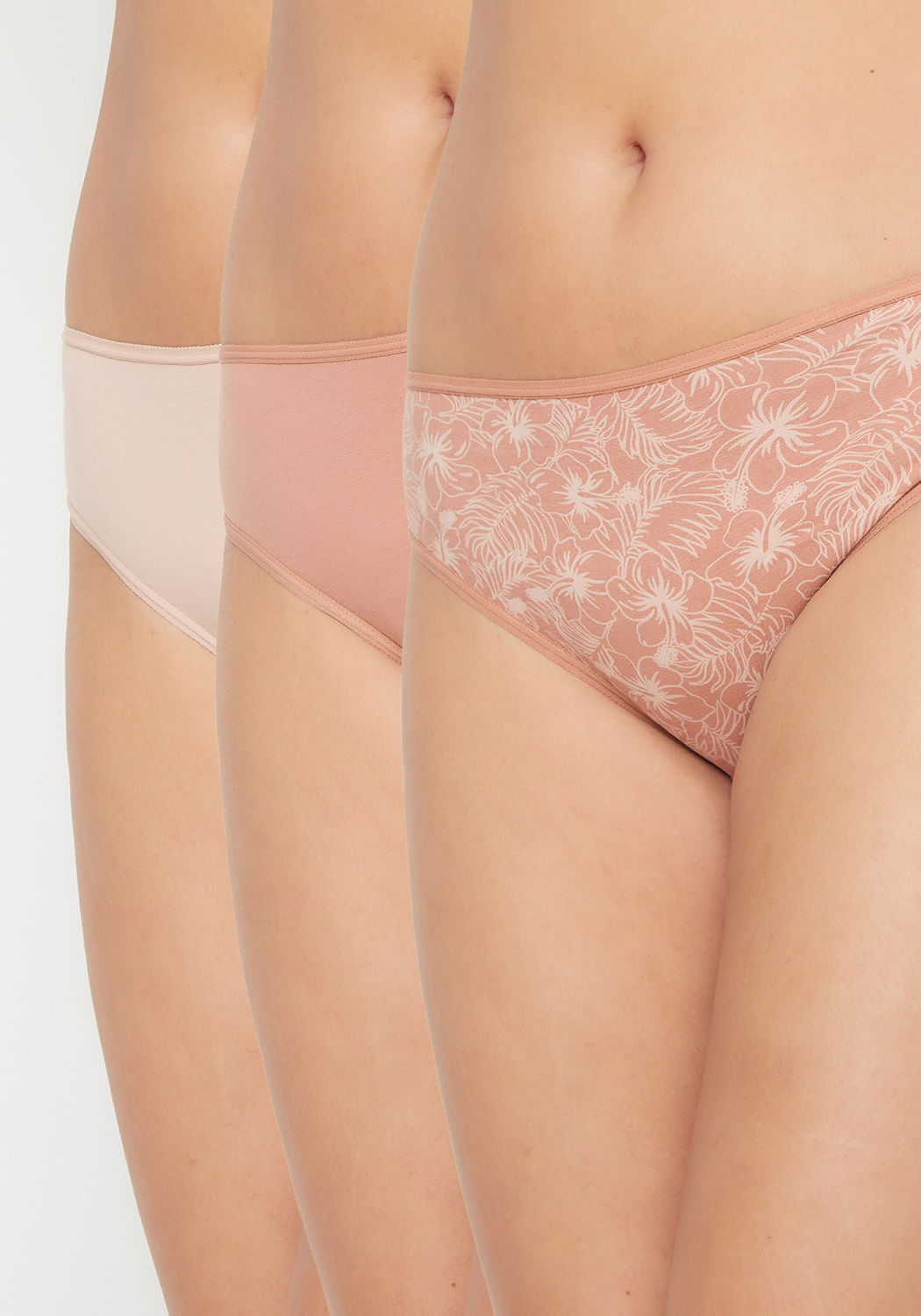 TRIPACK CALZON TIRO MEDIO ALGODÓN