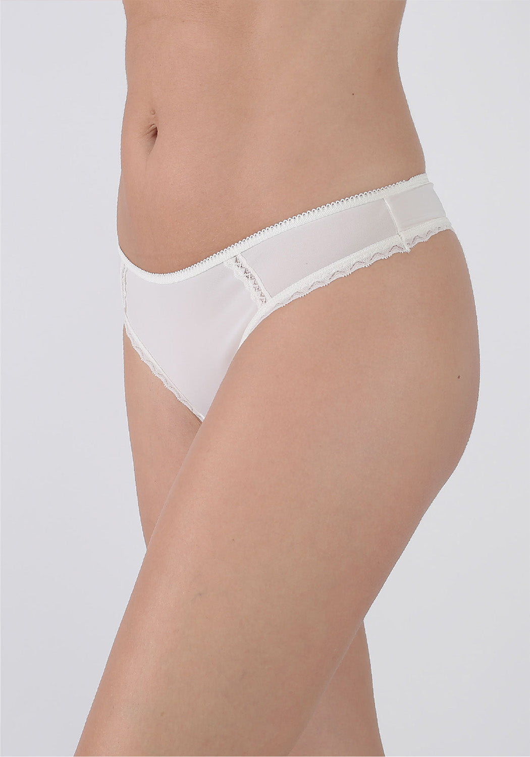 TRIPACK COLALESS MICROFIBRA MARFIL MUJER