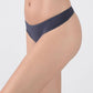 TRIPACK COLALESS ALGODÓN AZUL MUJER