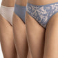 TRIPACK COLALESS DE ALGODÓN AZUL DE MUJER
