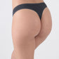 TRIPACK COLALESS ALGODÓN GRIS MUJER