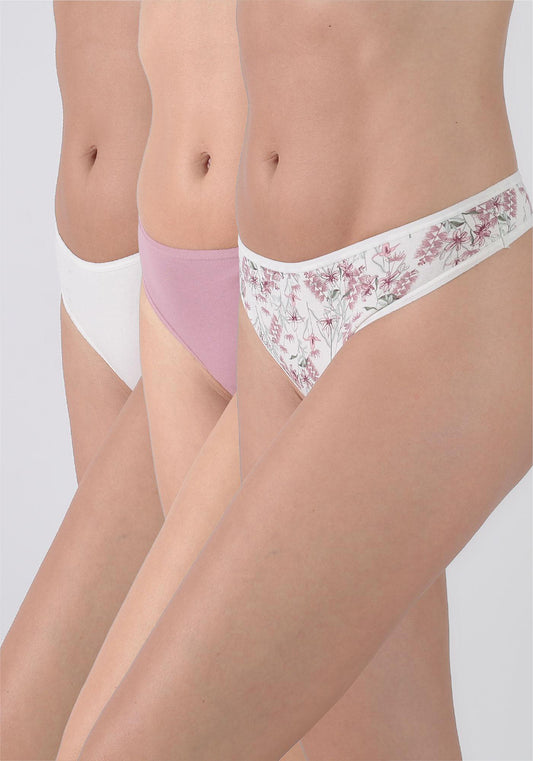 TRIPACK COLALESS ALGODÓN