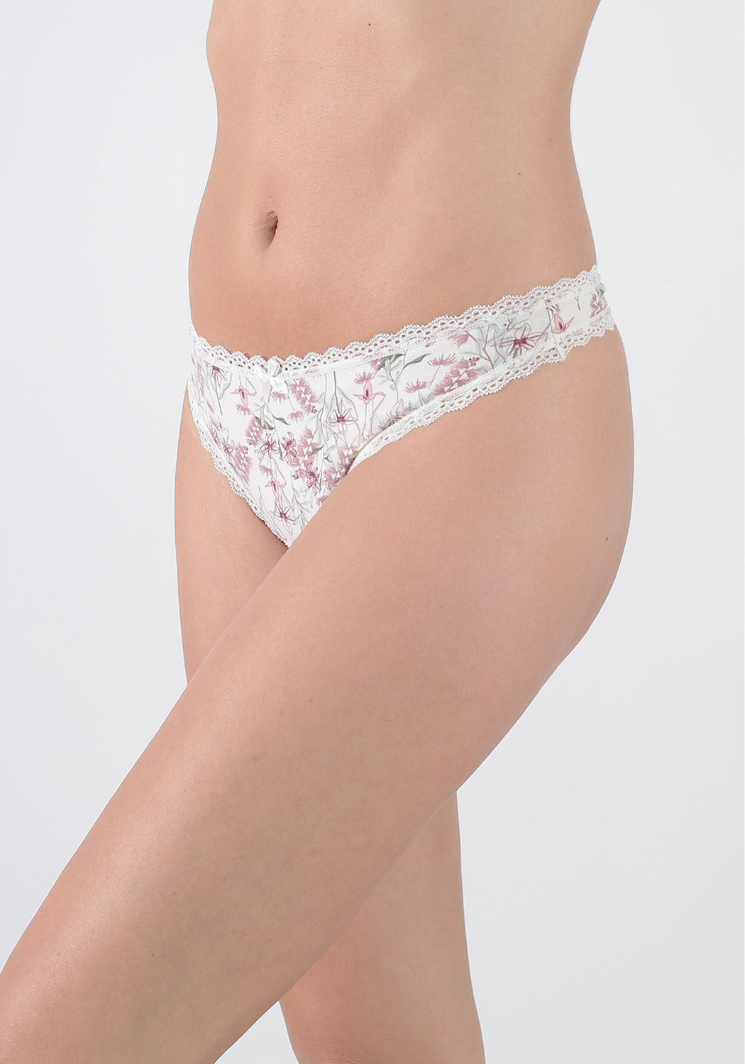 TRIPACK COLALESS ALGODÓN MARFIL MUJER