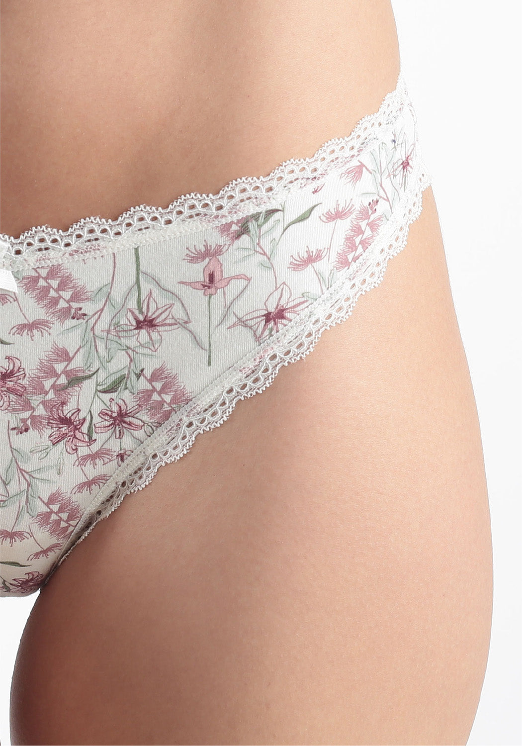 TRIPACK COLALESS ALGODÓN MARFIL MUJER