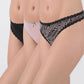 TRIPACK COLALESS KAYSER ALGODÓN NEGRO MUJER