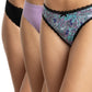 TRIPACK COLALESS DE ALGODÓN LILA DE MUJER