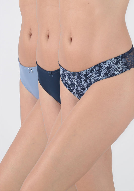 TRIPACK COLALESS MICROFIBRA