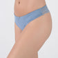 TRIPACK COLALESS MICROFIBRA AZUL MUJER