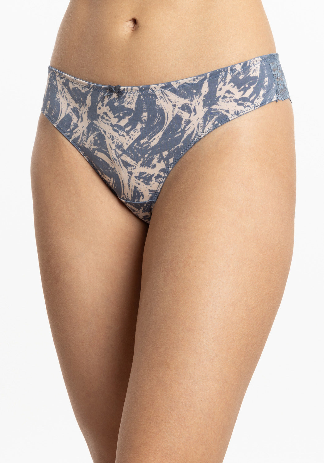 TRIPACK COLALESS DE MICROFIBRA AZUL DE MUJER
