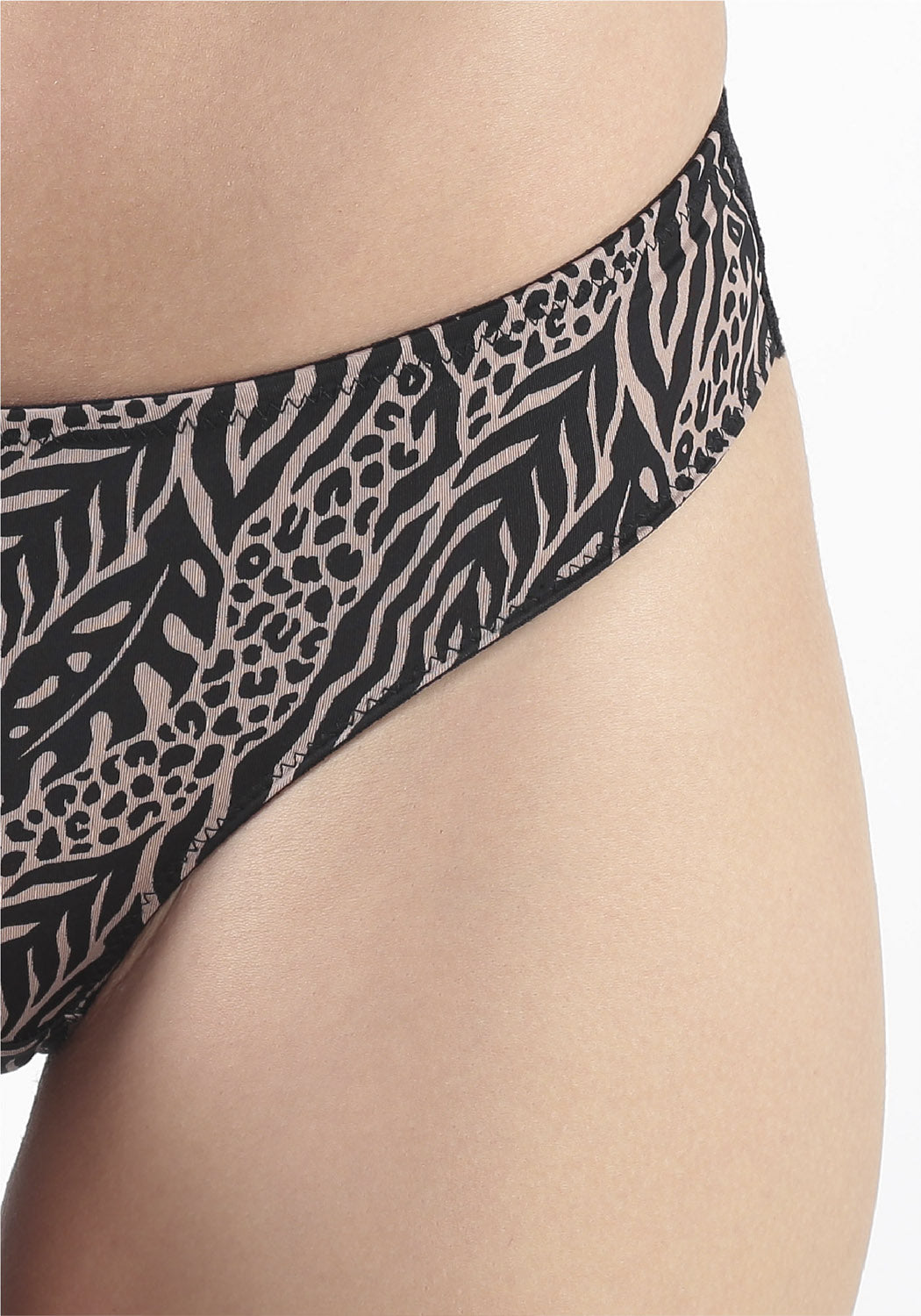 TRIPACK COLALESS MICROFIBRA NEGRO MUJER