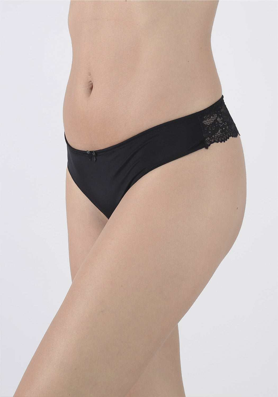 TRIPACK COLALESS MICROFIBRA NEGRO MUJER