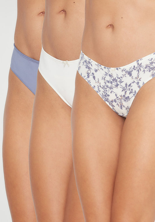 TRIPACK COLALESS MICROFIBRA