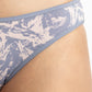 TRIPACK BIKINI DE ALGODÓN AZUL DE MUJER