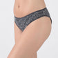 TRIPACK BIKINI ALGODÓN GRIS MUJER