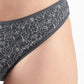 TRIPACK BIKINI ALGODÓN GRIS MUJER