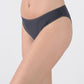 TRIPACK BIKINI ALGODÓN GRIS MUJER