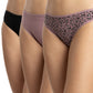 TRIPACK BIKINI DE ALGODÓN MORADO DE MUJER